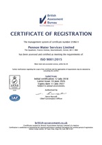 Certificate ISO9001