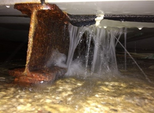 Water leak